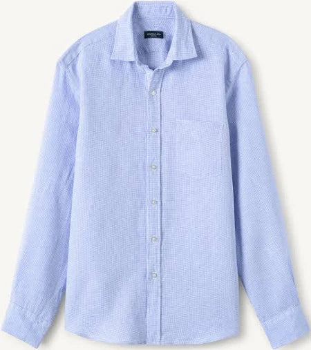 Blue Linen Shirt